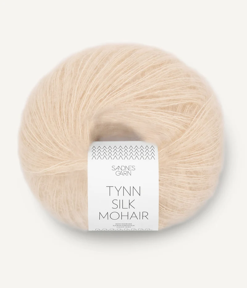 sandnes garn tynn seta mohair