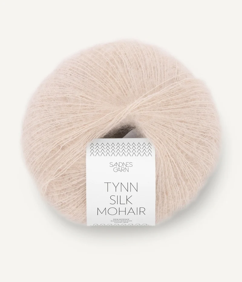 sandnes garn tynn seta mohair