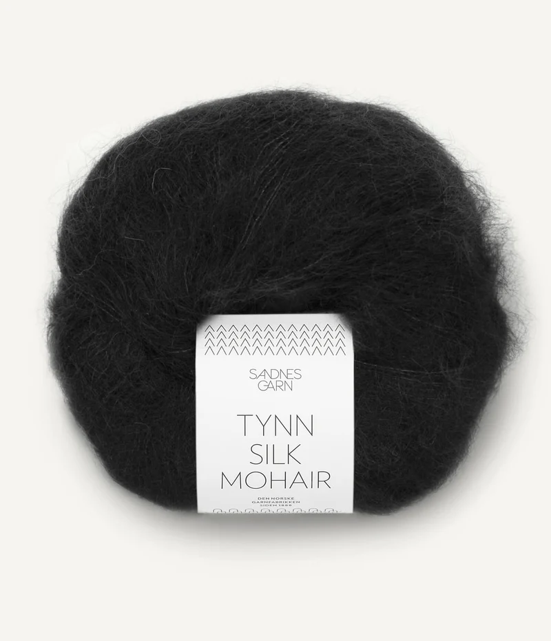 sandnes garn tynn seta mohair