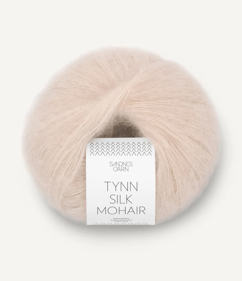 sandnes garn tynn seta mohair