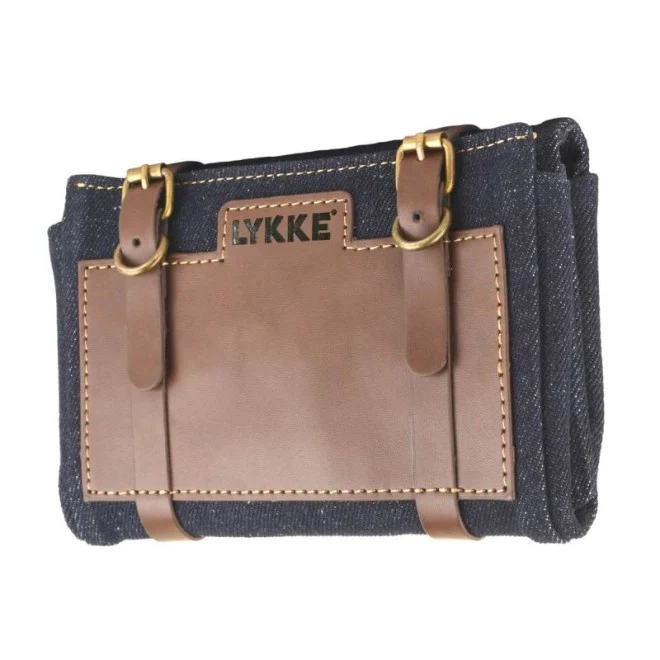 lykke custodia in pelle vegana taylor denim 12 cm