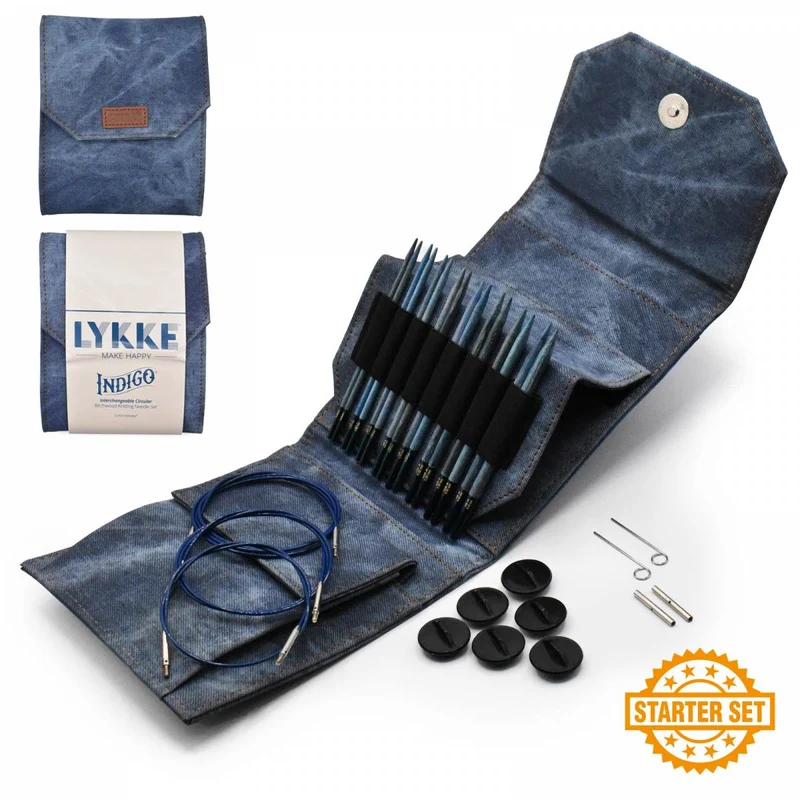 lykke set 12,5 cm (5") set di partenza indaco