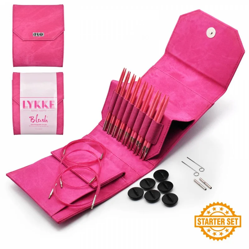 lykke set 12,5 cm (5") set di partenza blush fucsia