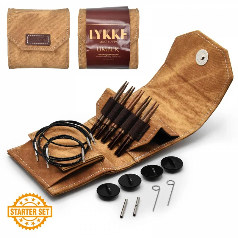 lykke set 9 cm (3,5") set di partenza umber