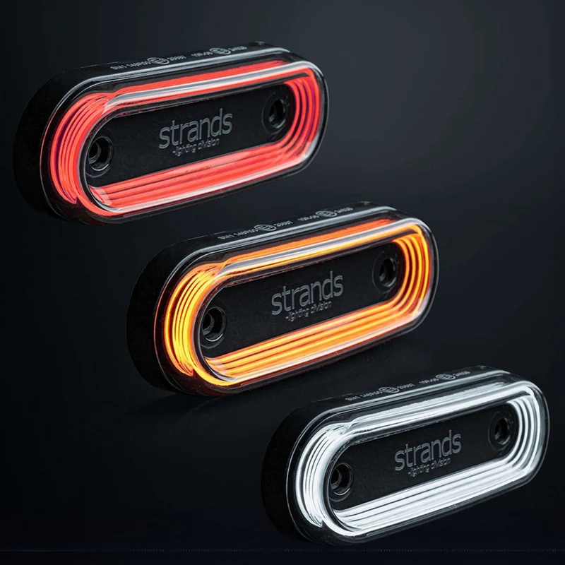Luci di segnalazione ovali a gravità Strands FOR9T