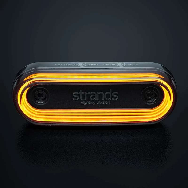 Luci di segnalazione ovali a gravità Strands FOR9T