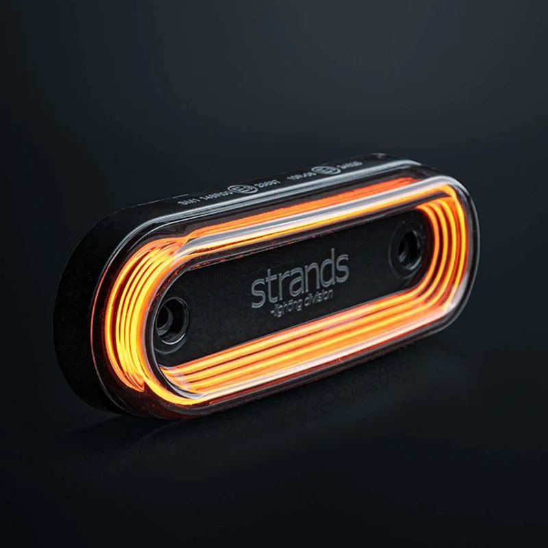 Luci di segnalazione ovali a gravità Strands FOR9T