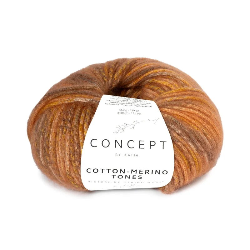 katia cotton-merino toni