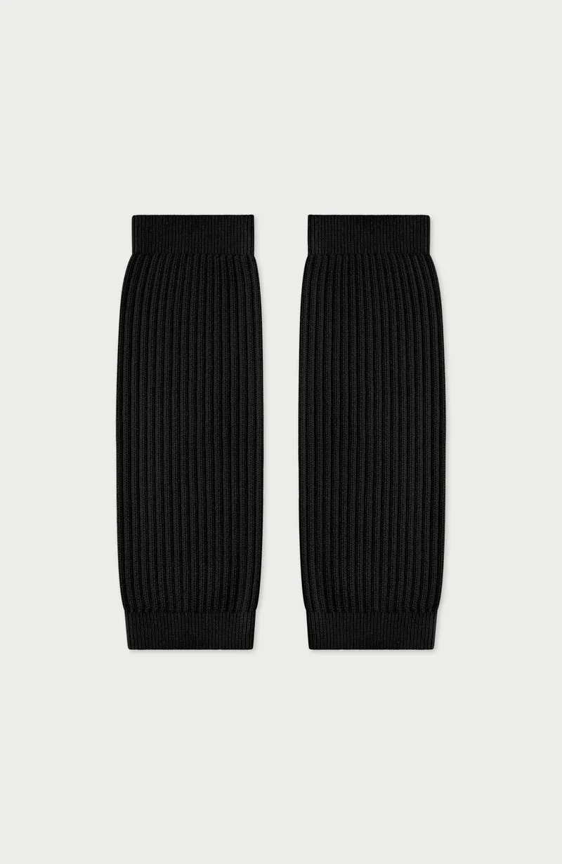 Womens Merino Activewear Ribbed Leg Warmer