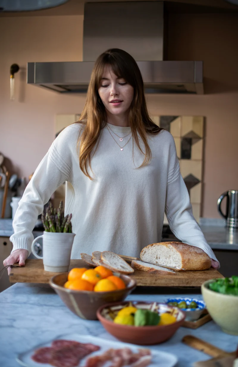 Womens Lambswool Drop Shoulder Jumper