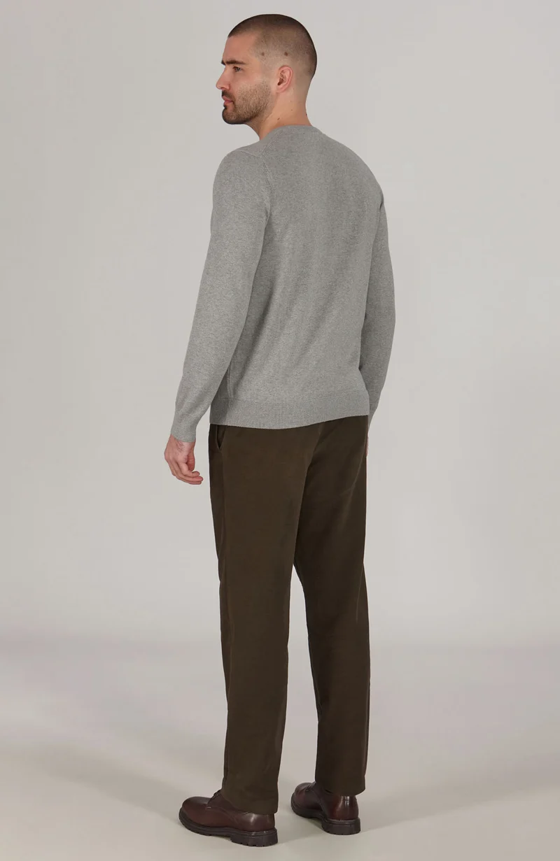 Men's Cotton Crew Neck Jumper