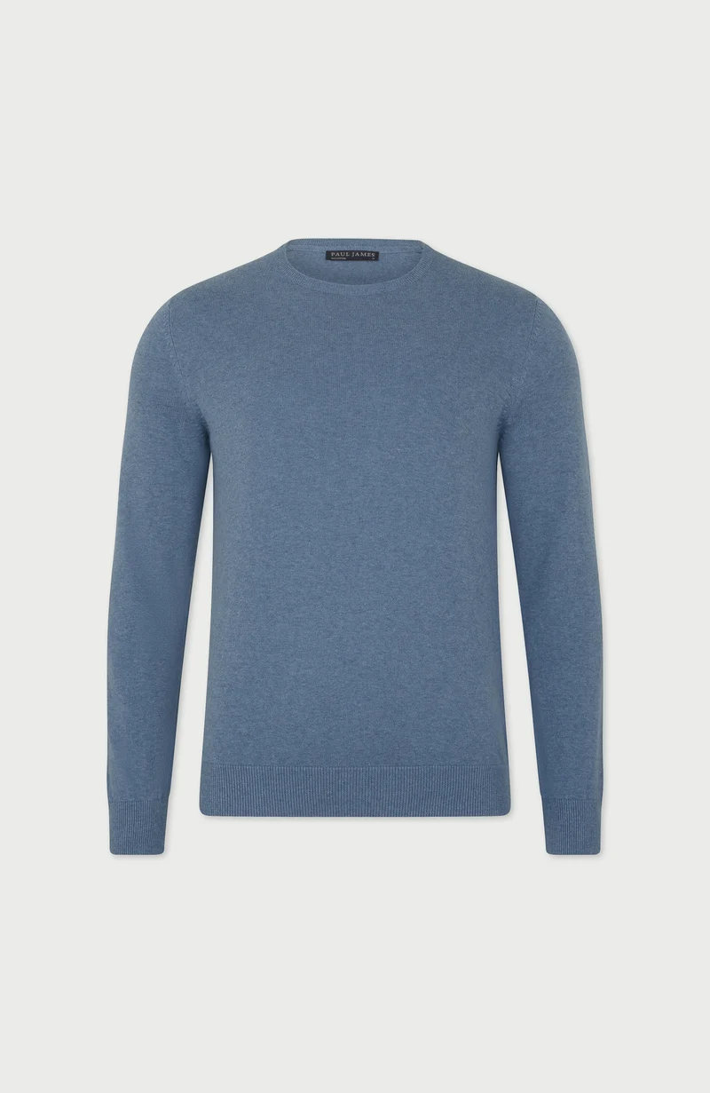 Men's Cotton Crew Neck Jumper