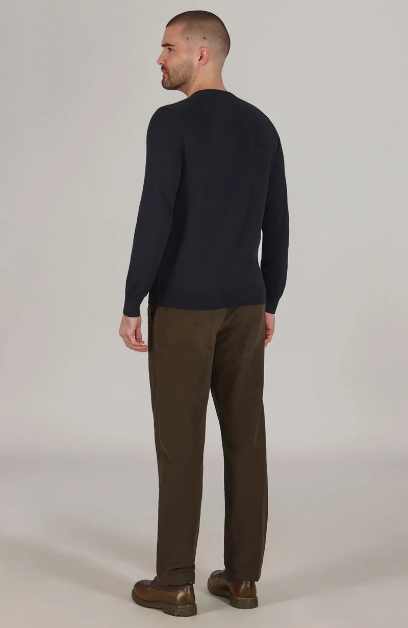 Men's Cotton Crew Neck Jumper