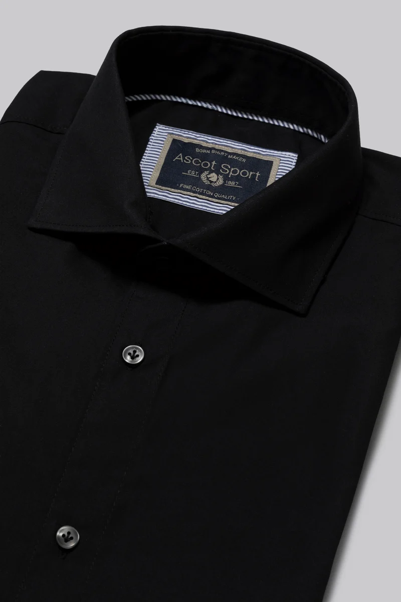 Camicia collo classico in 100% cotone Fil à Fil