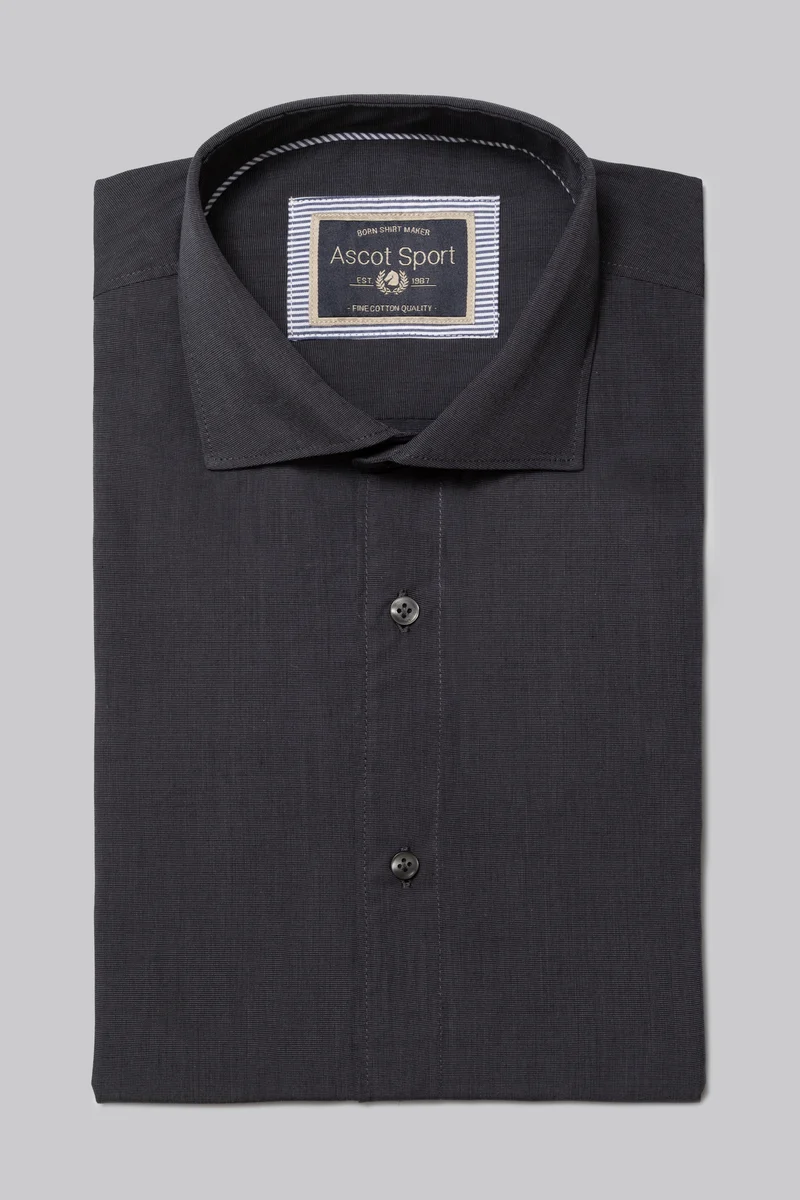 Camicia collo classico in 100% cotone Fil à Fil