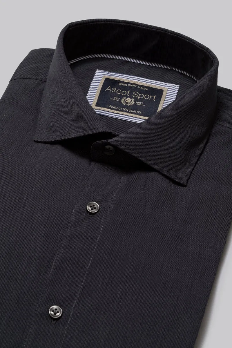 Camicia collo classico in 100% cotone Fil à Fil