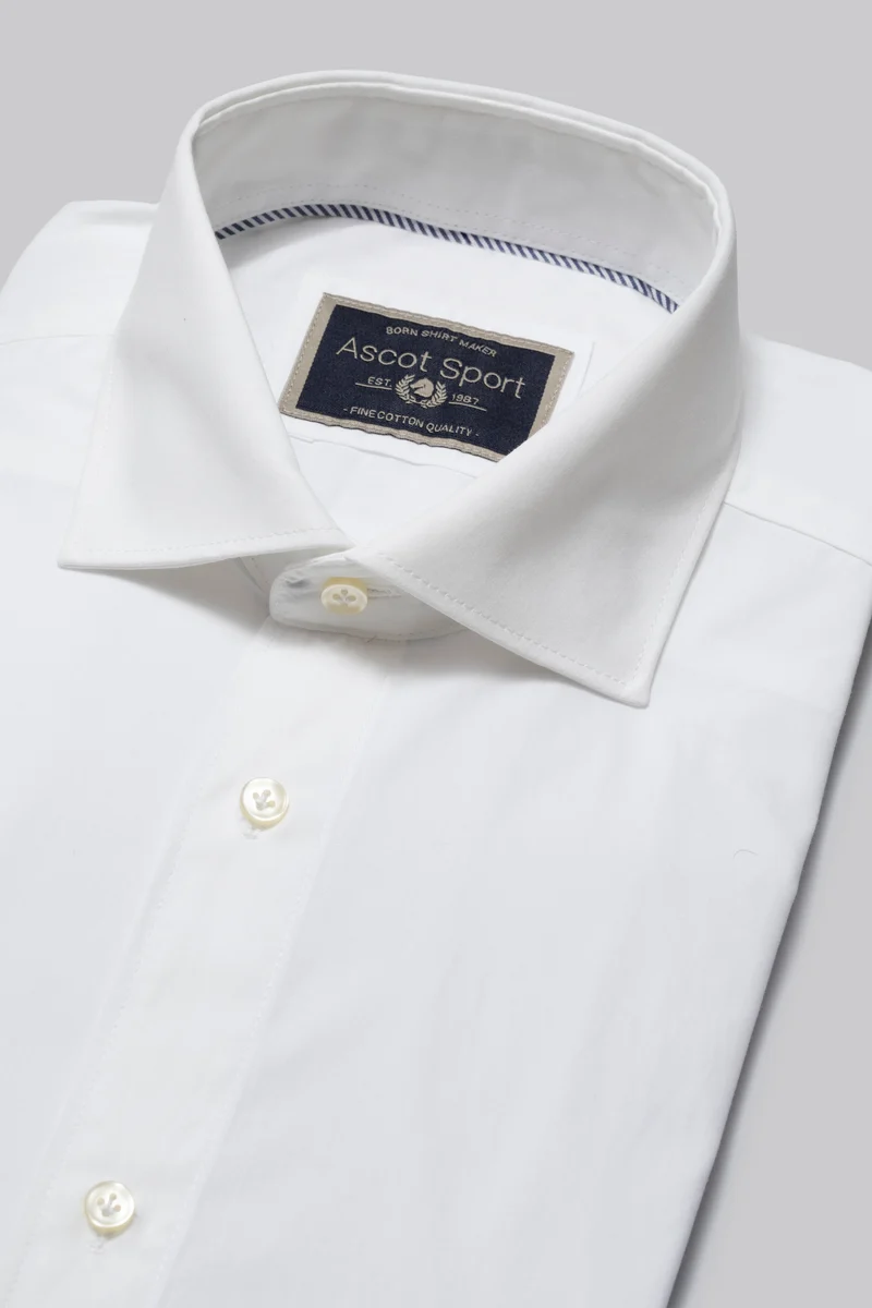 Camicia collo classico in 100% cotone Fil à Fil