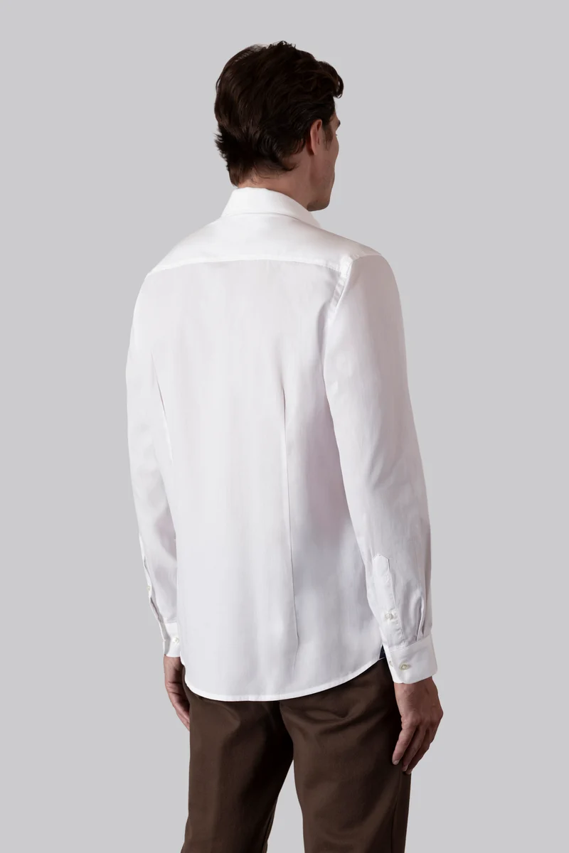 Camicia collo classico in 100% cotone Fil à Fil