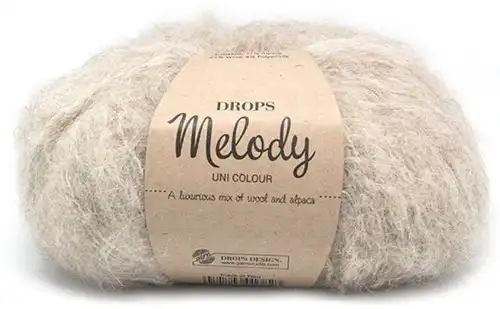 DROPS Melody Uni Colour 15 beige