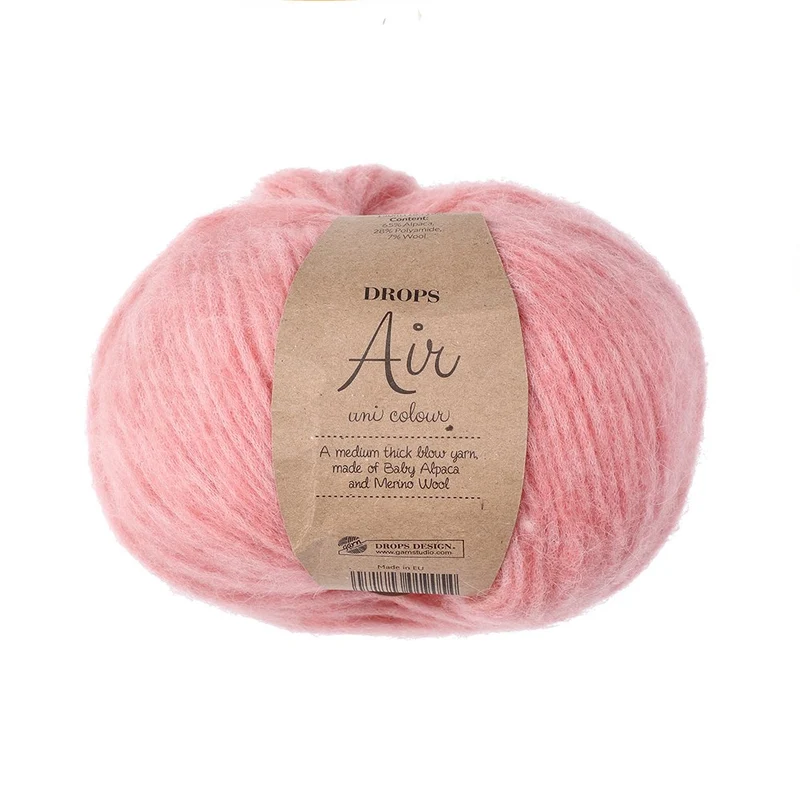 DROPS Air Uni Colour 50 rosa pesca