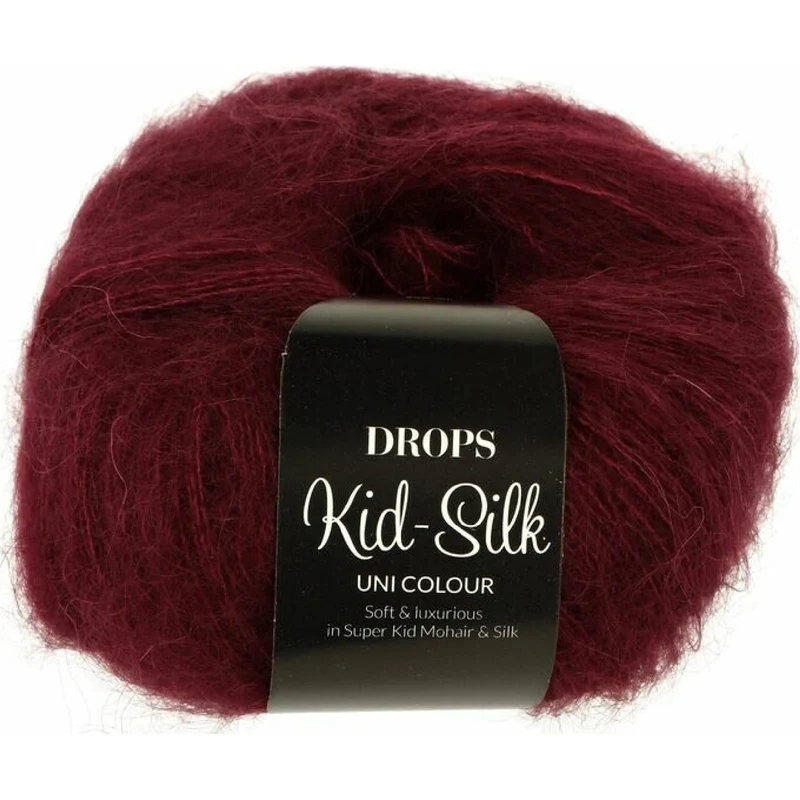 DROPS Kid-Silk Uni Colour 70 bordeaux