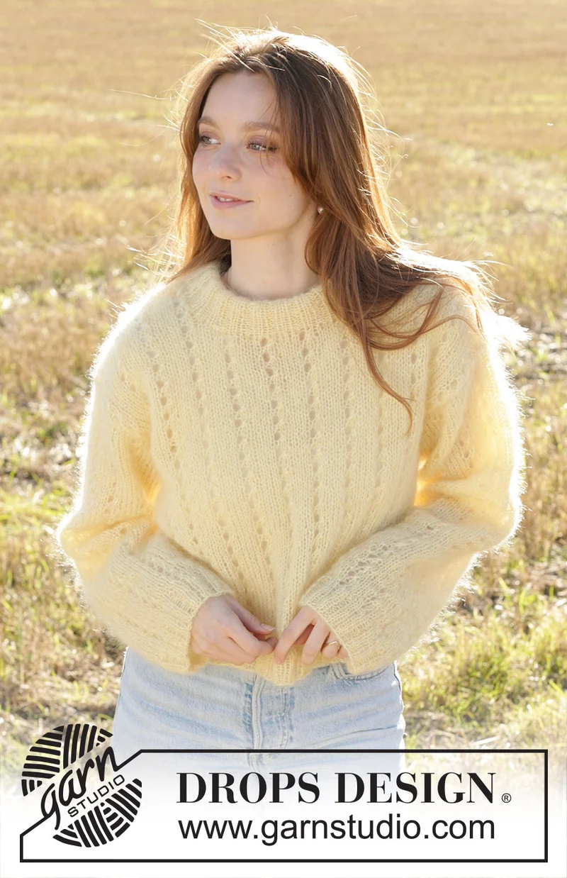 DROPS Kid-Silk Uni Colour 52 limonata