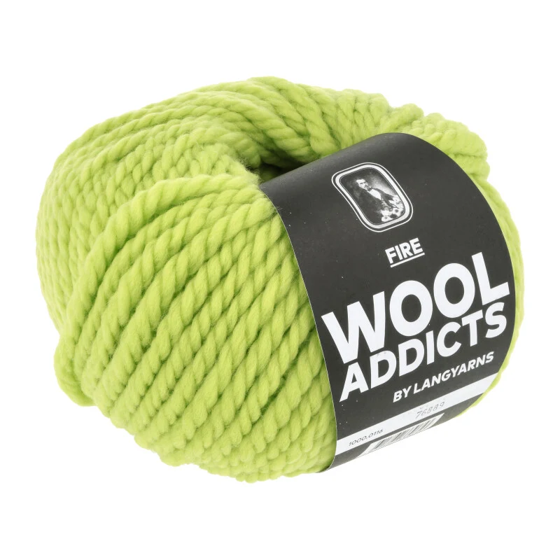 lang filati di lana addict fuoco