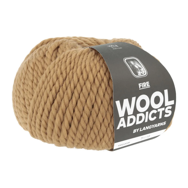 lang filati di lana addict fuoco