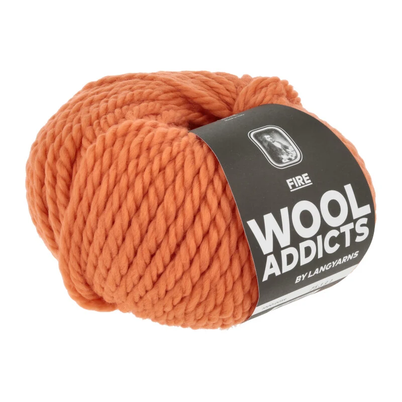 lang filati di lana addict fuoco