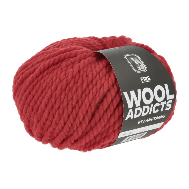 lang filati di lana addict fuoco