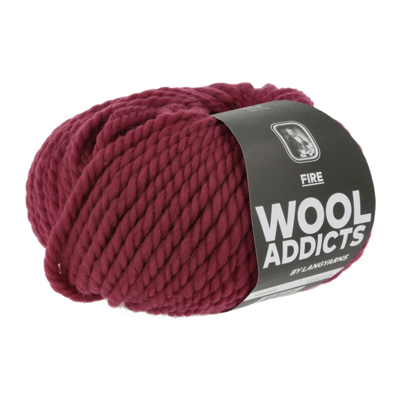 lang filati di lana addict fuoco