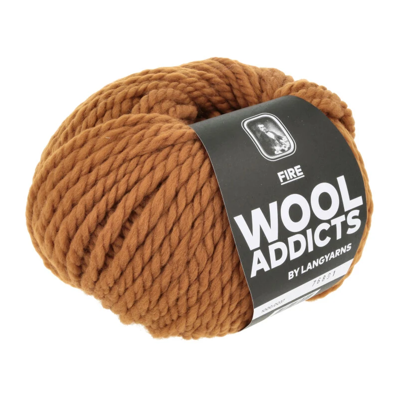 lang filati di lana addict fuoco