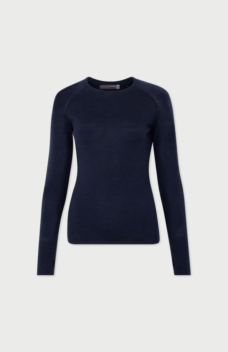 Womens Midweight Merino Activewear Training Top