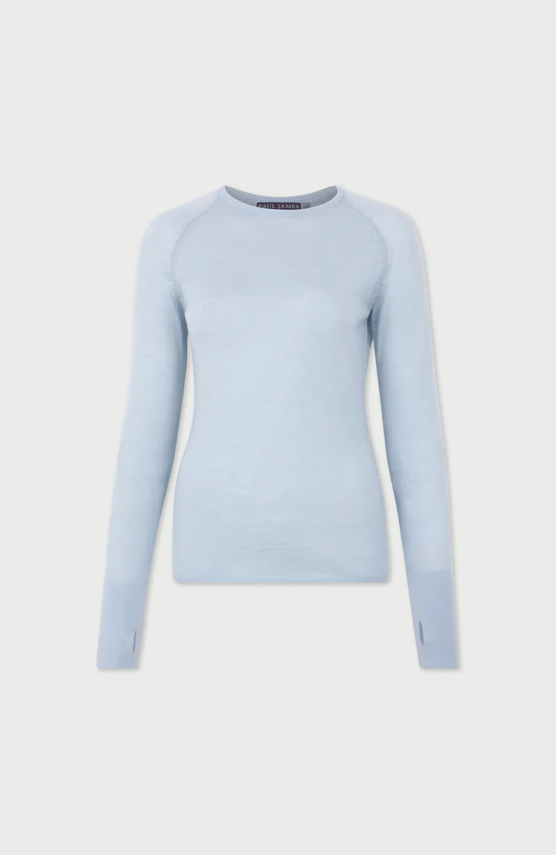 Womens Midweight Merino Activewear Training Top
