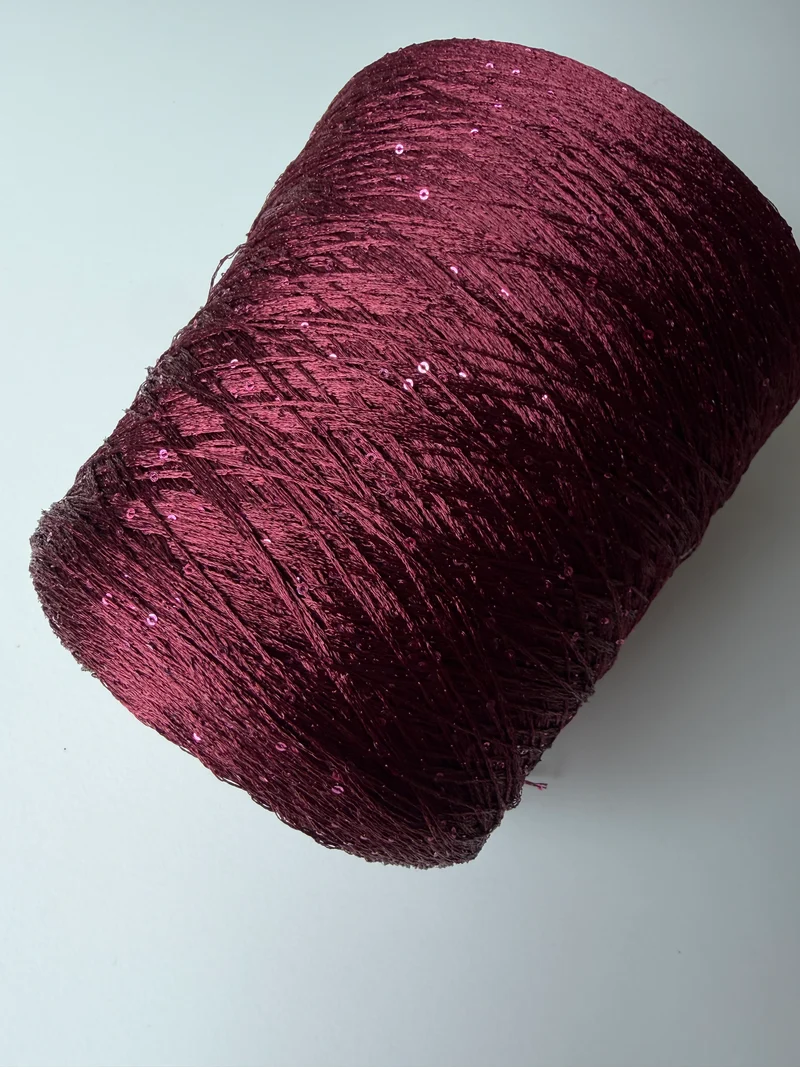 Paillettes micro, Borgogna, cono da 1200 gr