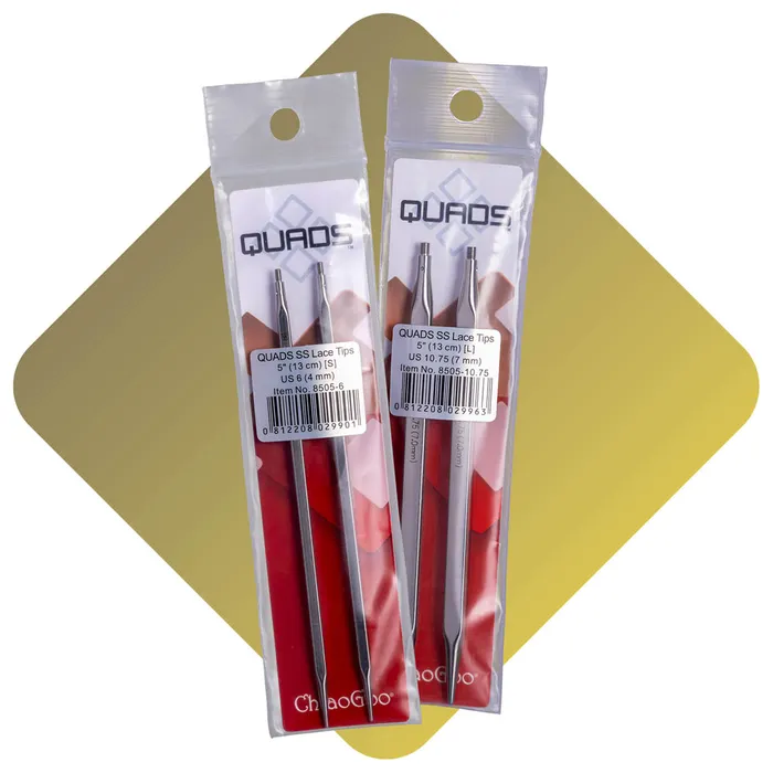 ChiaoGoo QUADS Lace punte intercambiabili per aghi da 13 cm
