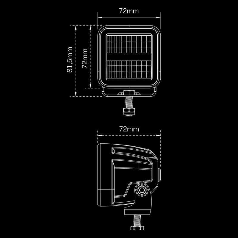 Lampada da lavoro a LED Strands Siberia Red Panda XP