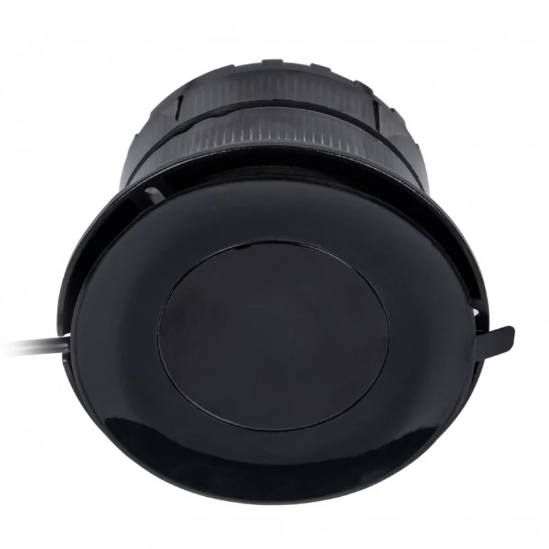 Faro LED con lente scura, base magnetica e montaggio a bullone
