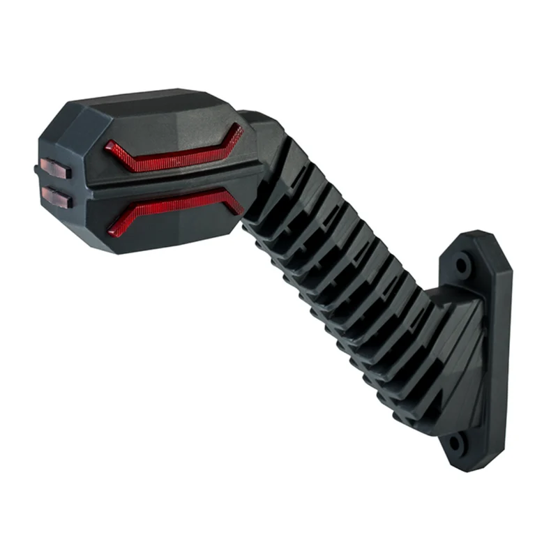 Luci di segnalazione a stelo con contorno a drago / Lunghe 200 mm