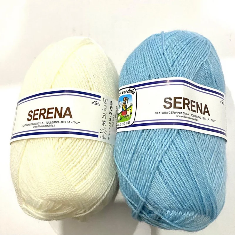 LANA-CERVINIA SERENA (CARTELLA COLORI IN DESCRIZIONE) 10 GOMITOLI