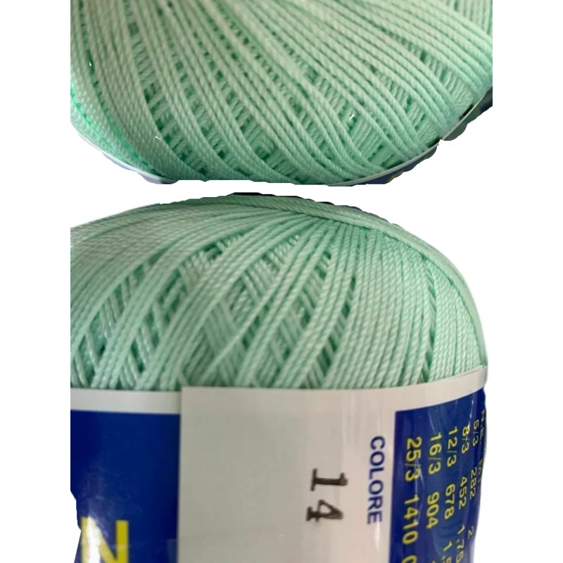 COTONE PER UNCINETTO NUMERO N°12-100 GRAMMI FILO DI SCOZIA (678 MT) TINTA UNITA PER ALTRE QUANTITÀ CONTATTATEMI