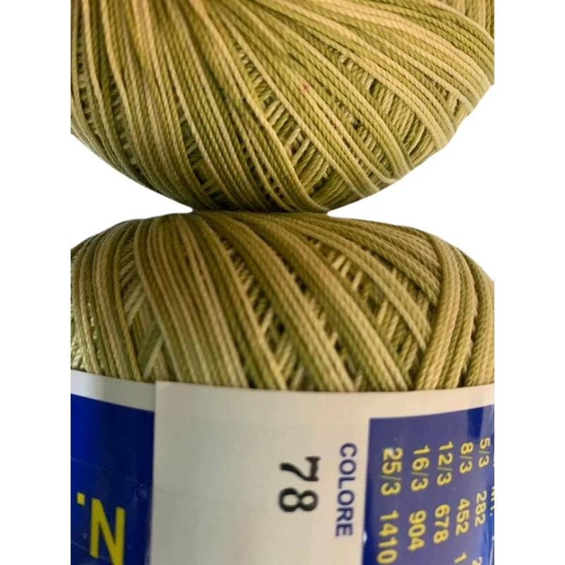 COTONE PER UNCINETTO NUMERO N°8-100 GRAMMI FILO DI SCOZIA (452 MT) TINTA UNITA E SFUMATO PER ALTRE QUANTITÀ CONTATTATEMI