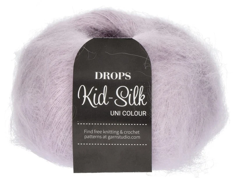 DROPS Kid-Silk Uni Colour 09 lavanda chiaro