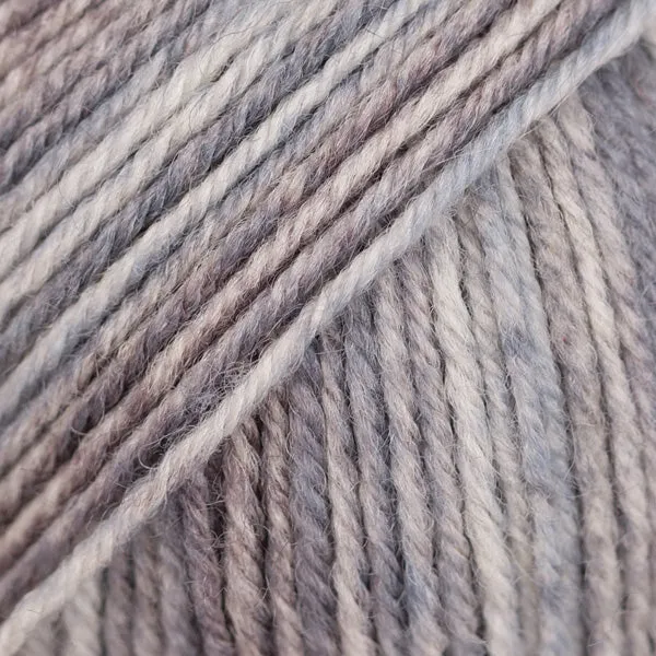 DROPS Fabel Long Print 602 volpe argentata