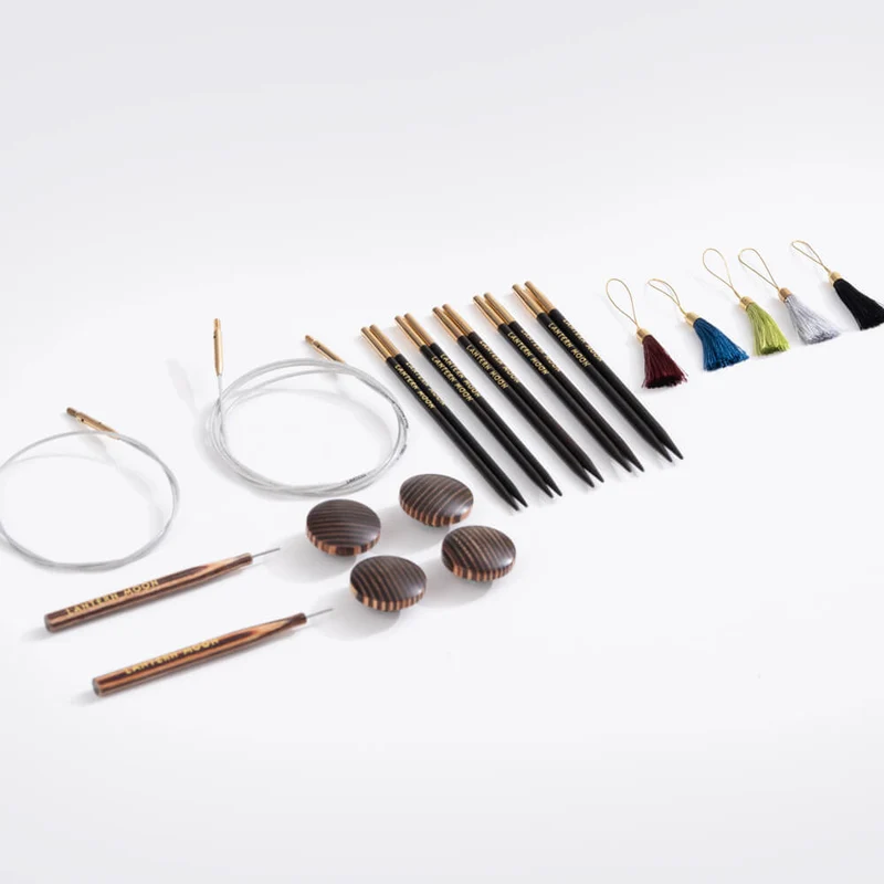 ciondolo luna lanterna IC set 13 cm