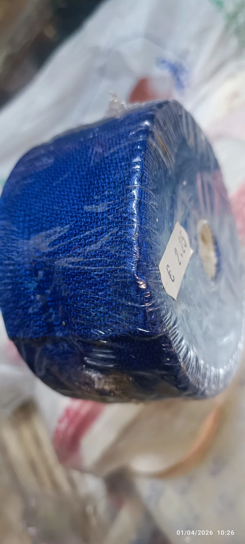 Rotolo di tela Aida di 10 m., largo 7 cm. 200g.