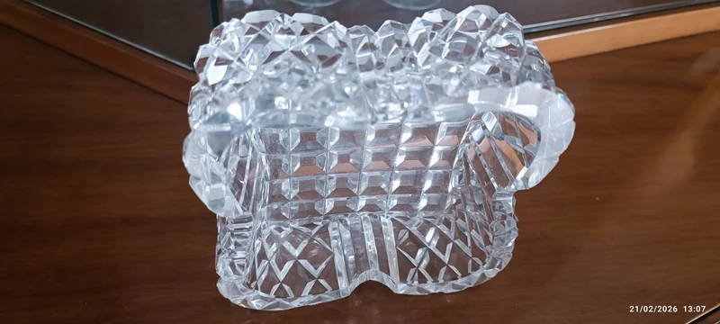 Vintage. Posacenere in cristallo. 700g.