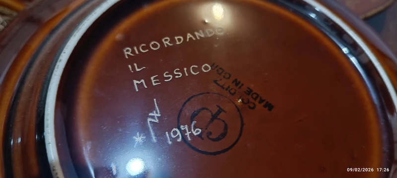 Vintage anni settanta. Artigianato artistico. Sei piatti da dolce in porcellana Colditz, dipinti a mano. 2,1kg