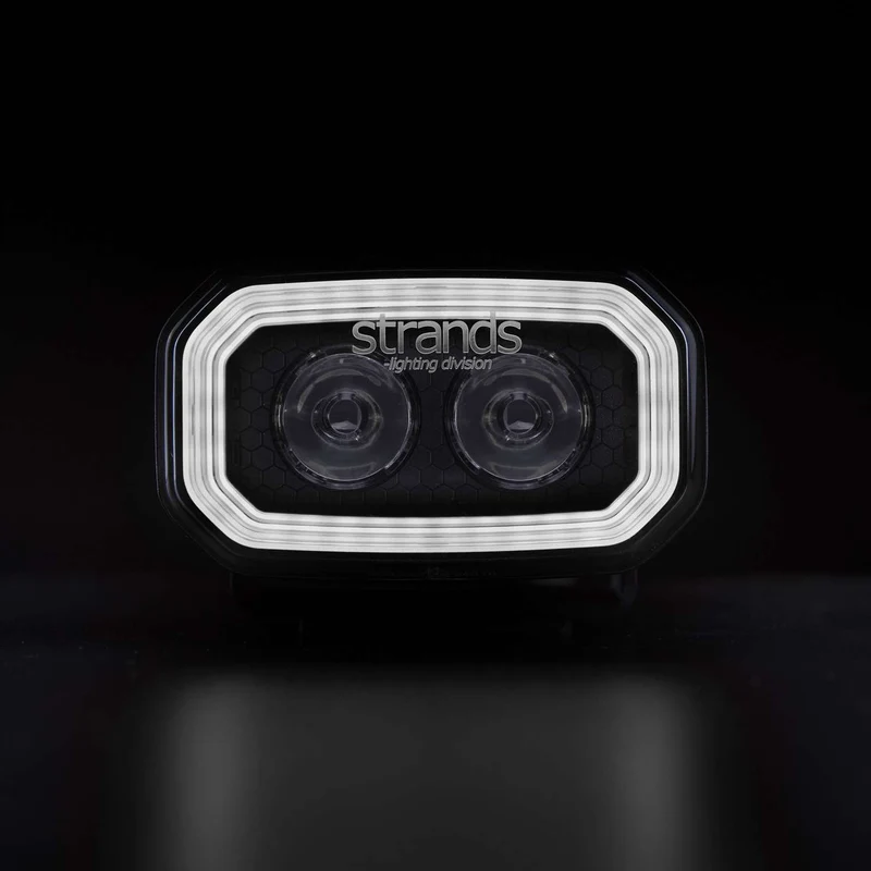 Strands FOR9T Light Pod con luce di posizione bianca e ambra / 4"