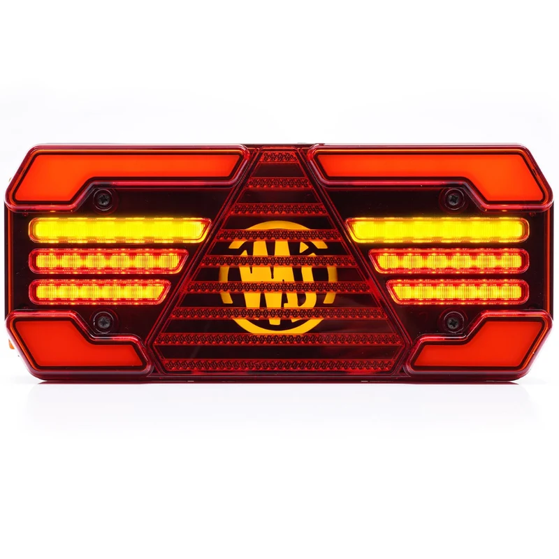 WAS W248DD Grande luce per rimorchio con indicatore dinamico / 12"